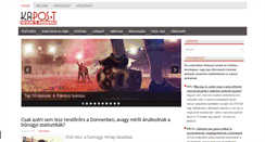 Desktop Screenshot of kapost.hu